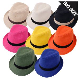 빅사이즈 모자 마 중절모 8c 신사 XL 큰 중년남자 페도라 Y21887