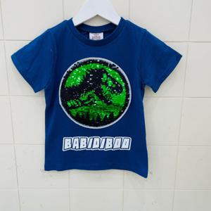 [리틀밥독]스팽글쥬라기T/S H202MTS07_JK