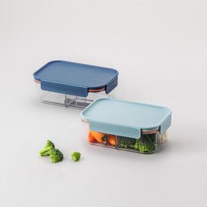 [락앤락][4Pset]비스프리 모듈러 플러스 850ml 직사각 칸칸이 (L