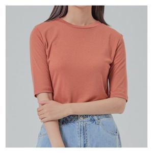 [미쏘][미쏘]슬림 레이온 혼방 티셔츠(MIWHWA810G)