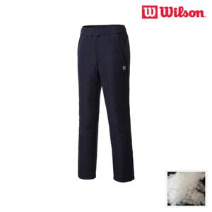 윌슨 방풍 기모 트레이닝 바지 6931 네이비 겨울 운동