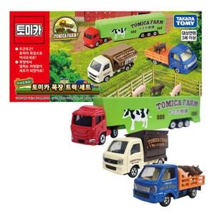 토미카 기프트 목장 트럭 세트