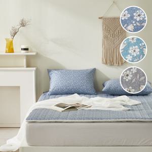 미뉴잔꽃 마이크로 온수매트커버 S싱글 전기온열매트커버