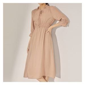 [미쏘][미쏘]셔링 포인트 롱원피스(MIWOWA811B)