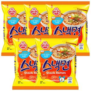 오뚜기 스낵면×5개