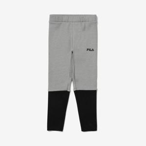 [휠라 키즈]휠라키즈 니트배색 레깅스(그레이)_FK2LGE4111FLML