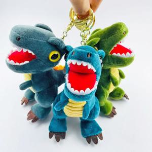 티라노 공룡 원터치링 휴대용 가방걸이 키링