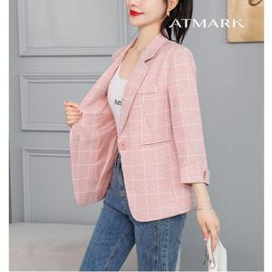 ATMARK (77까지)블라썸체크자켓_AA36JK021G