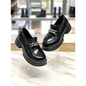 [앙세르]에나멜 금장체인 와일드 5cm 로퍼 ANF23DS8652