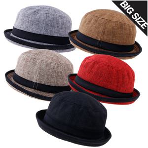 빅사이즈 마 포크파이 중절모자 5c 2way 대두 큰 벙거지 Y21854