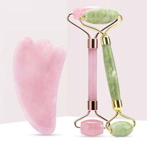 경락 얼굴 리프팅 옥 마사지기 세트 2color DD-10808