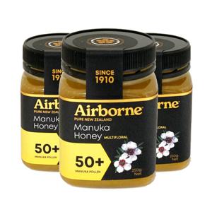 에어본 50+ 뉴질랜드 마누카꿀 멀티플로랄 250gX3