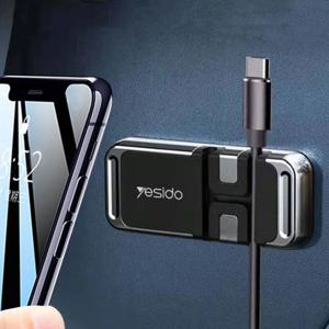 YESIDO 케이블 홀더 겸용 자석식 핸드폰 거치대 C113