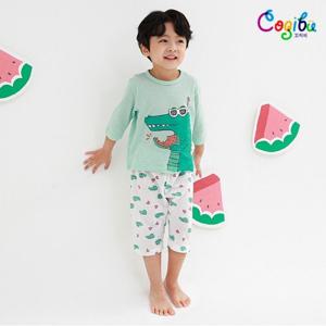 [꼬지비]쿨썸머 자카드 7부세트(C21S1501BJA_MT)