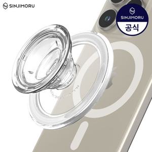 M-티피톡 투명 자력강화 맥세이프 호환 그립 톡홀더 거치대