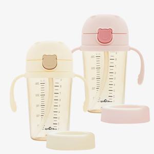 스펙트라 원터치 베베곰 빨대컵 250ml (밀폐캡포함)