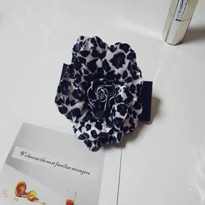 스타일리쉬 화려한 고급 까멜리아 헤어핀 머리핀 20c