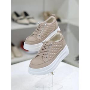 바이로쏘 세이브존03 퀼팅 밴딩 레이스업 5.0cm 키높이 슬립온 (BY)23S10970BJ4