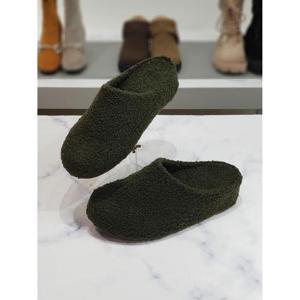 한슈 세이브존03 조이 둥근코 양털 블로퍼 단화 5cm HS673108hj