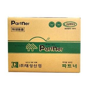 테이블냅킨(파트너 90매x100속)BOX 청소 클리너