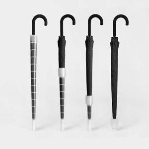 빗물받이 장우산 튼튼한 자바라 캡 장우산