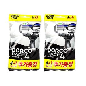 휴대용 면도기 4P+1P X 2개 도루코 페이스4 욕실 샤워실