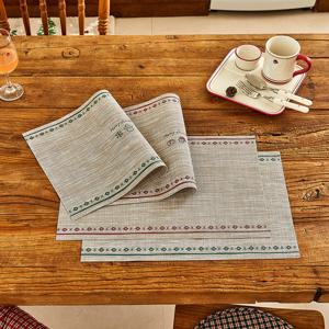 [모던하우스] L 겨울 눈사람과 산타 테이블매트 4P SET