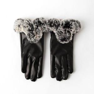 여성장갑 로망스 퍼 가죽장갑 여성용겨울장갑