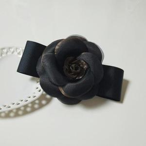 스타일리쉬 화려한 고급 까멜리아 헤어핀 머리핀 37c