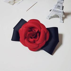 레이디 고품격 화사한 까멜리아 헤어핀 머리핀 43c