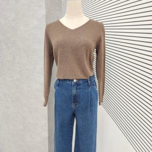 [ab.f.z]V넥 긴팔 니트탑 ASX4GW36K_YS