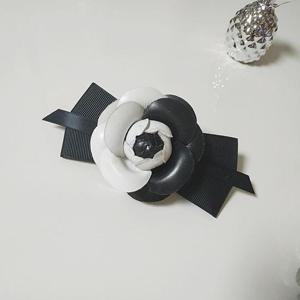 스타일리시 비너스 우아한 까멜리아헤어핀 머리핀 c