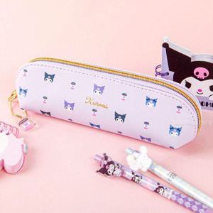 JW 산리오 쿠로미 큐티슬림 파우치 필통 연보라