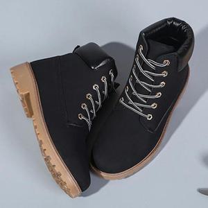 3컬러- 털 안감 여성 방한 캐주얼 워커 하이탑 운동화