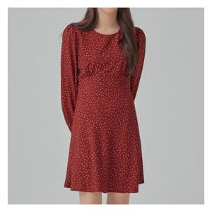 [미쏘][미쏘]레드 도트 미니 원피스(MIWOWAC26G).