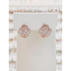 볼라레 세이브존03 화려한 장미 스카시 큐빅귀걸이 spe1017