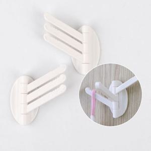 2P 부착식 회전형 3단행거 벽고정걸이