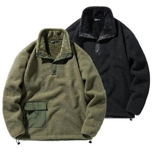 양털 뽀글이 남성 보온 플리스 아노락 맨투맨_101002