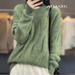 ATMARK 빅트위스트풀오버니트_AA39KN076G