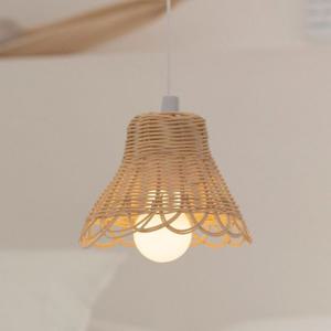 당기는 전구 라탄 조명 무드등 LA3 (블랙/백색)