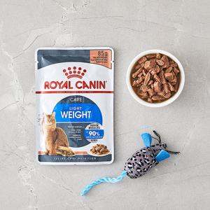 로얄캐닌 울트라 라이트 그레이비 파우치 85g 고양이 사료