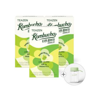 티젠 콤부차 샤인머스캣 10스틱 X 3박스 (보틀 증정)