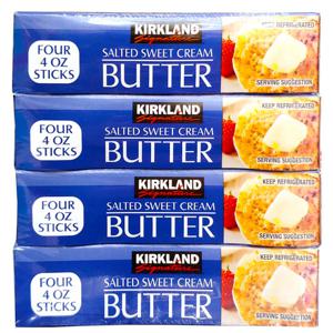 코스트코 커클랜드 솔티드 스위트크림 가염버터 453g x 4개