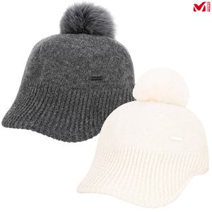 밀레 아웃도어 LD 램스울 폼폼 캡 모자 MXSWC504