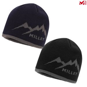 밀레 아웃도어 폴라텍 로고 비니 모자 MXSWC906