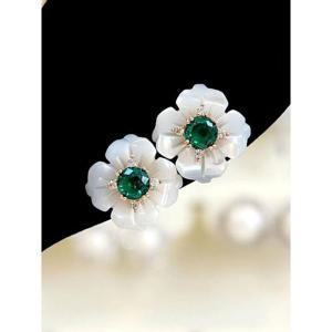 볼라레 세이브존03 나카플라워은침귀걸이 3color SSS1361