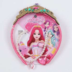 [로엠걸즈(아동)]쥬쥬 별의여신머리띠 목걸이 세트RGAA24A4J