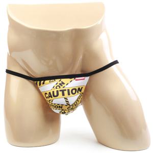 [M2W] Caution String Bikini White (2005-60)