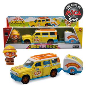 뽀로로 캠핑 카라반 /풀백카 미니카