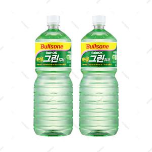 불스원 레인OK 에탄올 그린워셔 1800ml 2개입
